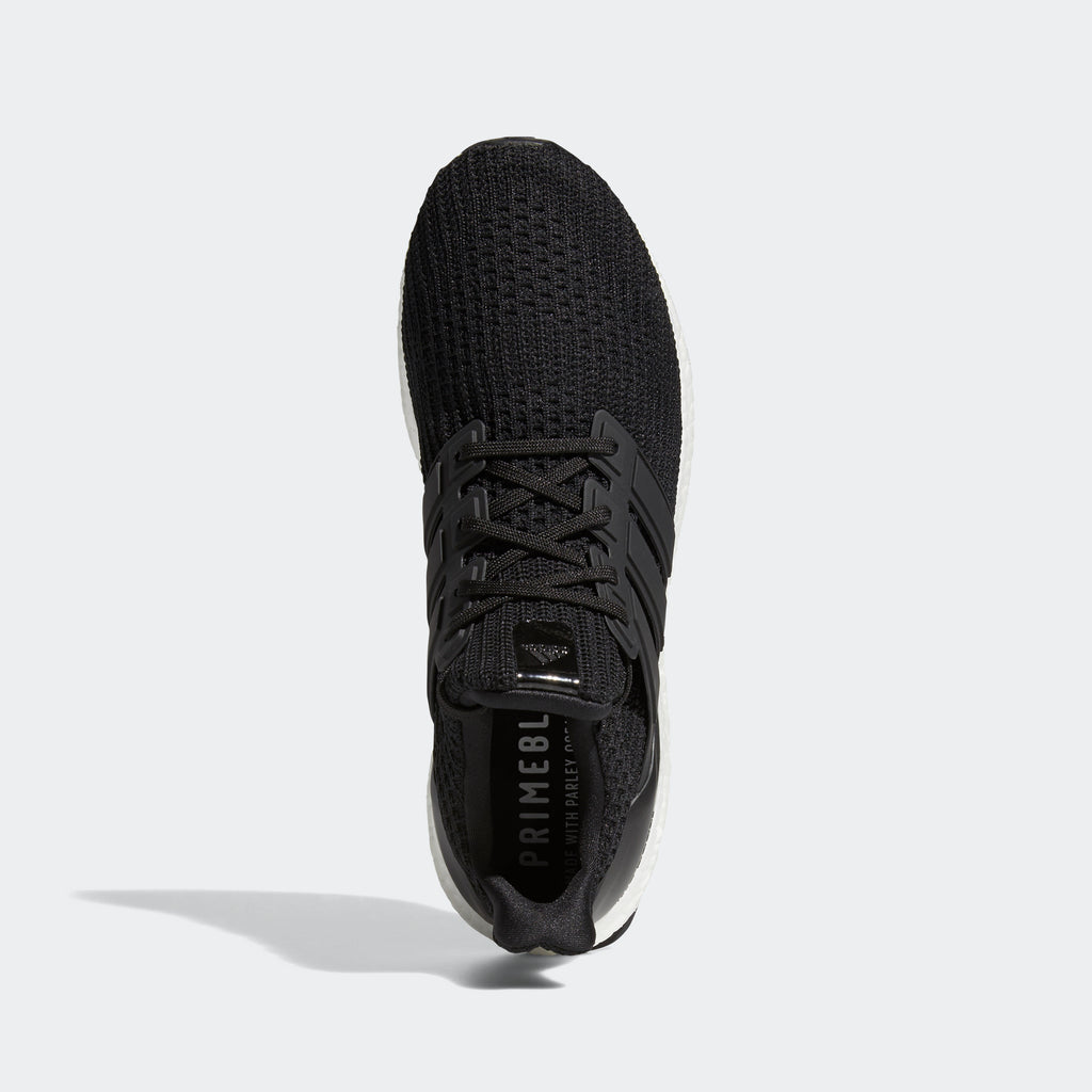 Men's adidas Ultraboost 4.0 DNA Shoes Black FY9318 | Chicago City Sports | top view