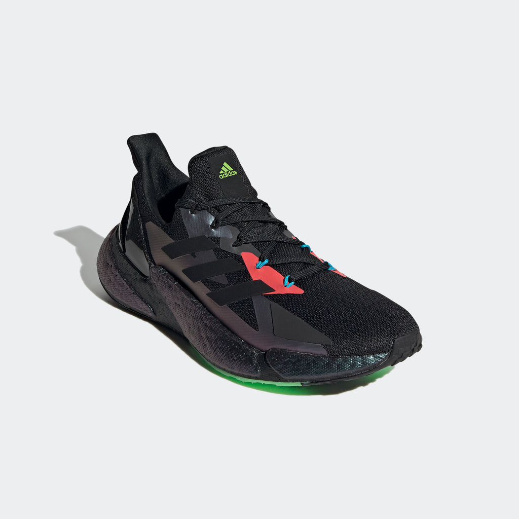 Men's adidas Running X9000L4 Shoes Black FW4910 | Chicago City Sports | diagonal view