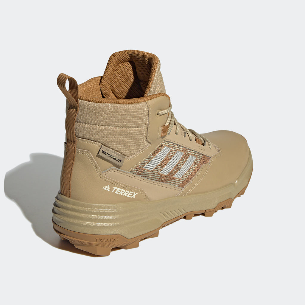 Men’s adidas Terrex Unity Leather Mid RAIN.RDY Hiking Boots