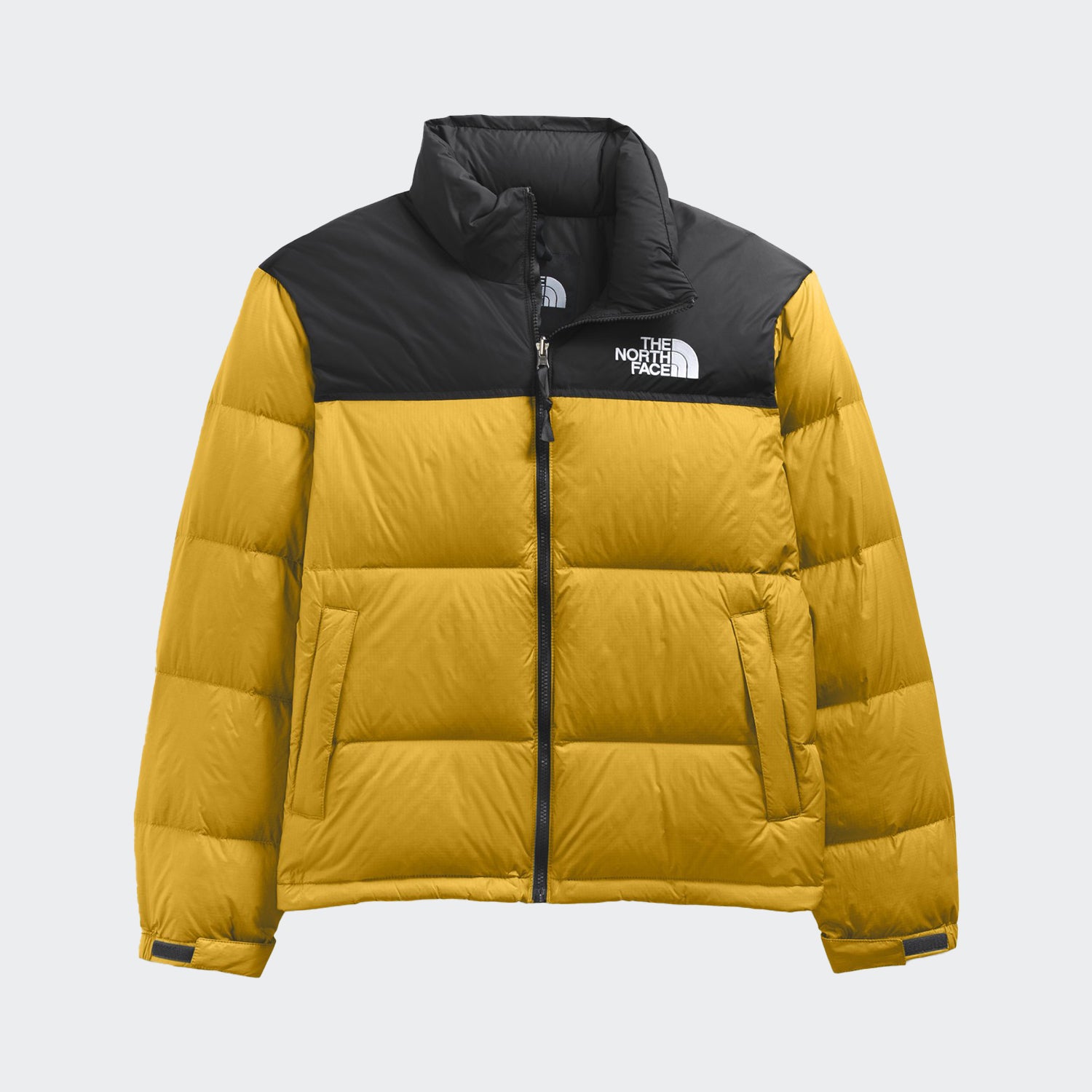 The North Face Printed Nuptse Jacket Yellow