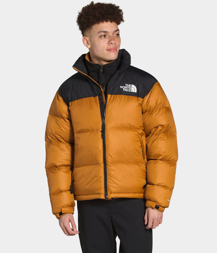 North Face 1996 Retro Nuptse Jacket Timber Tan | Chicago City Sports | on model view