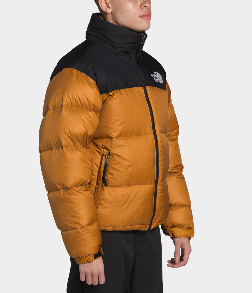 North Face 1996 Retro Nuptse Jacket Timber Tan | Chicago City Sports | side view