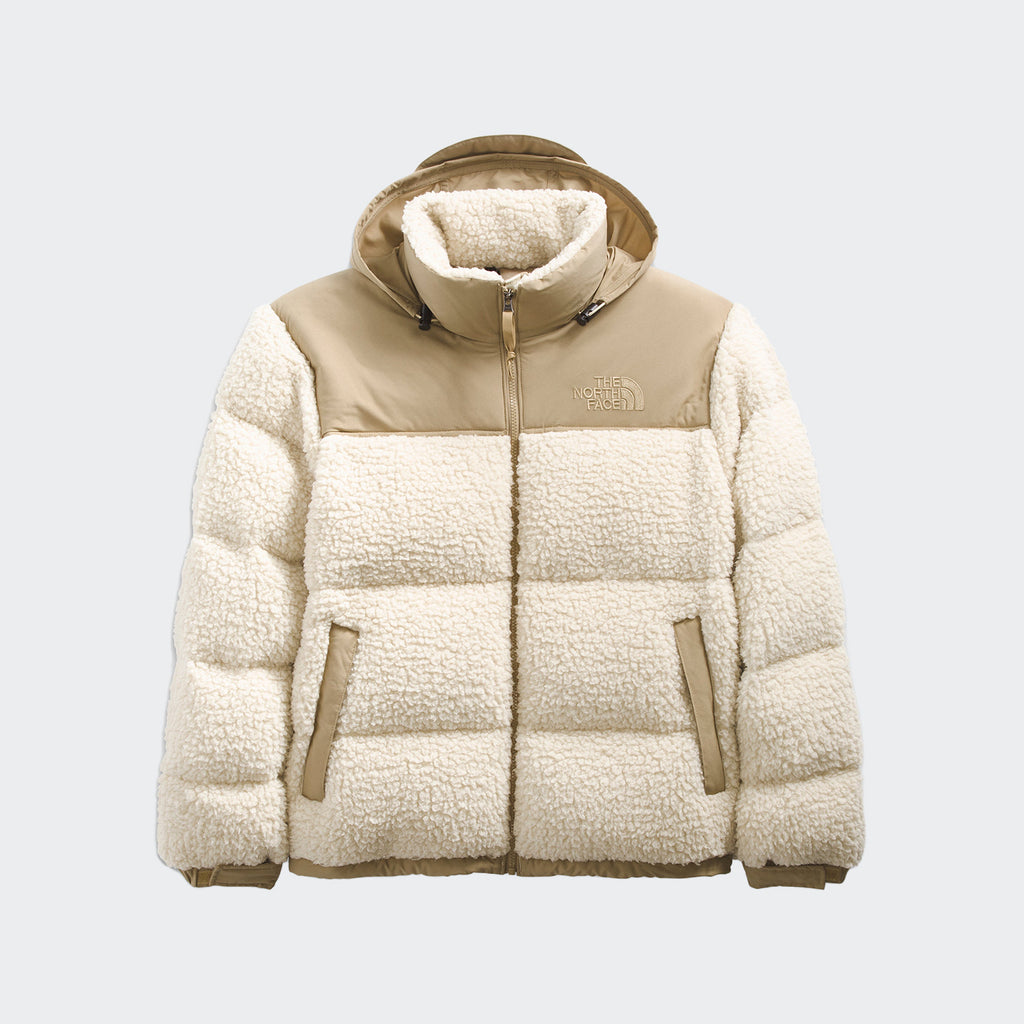 Men's The North Face Sherpa Nuptse Jacket Bleached Sand