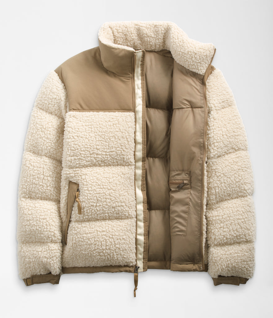 Men's The North Face Sherpa Nuptse Jacket Bleached Sand