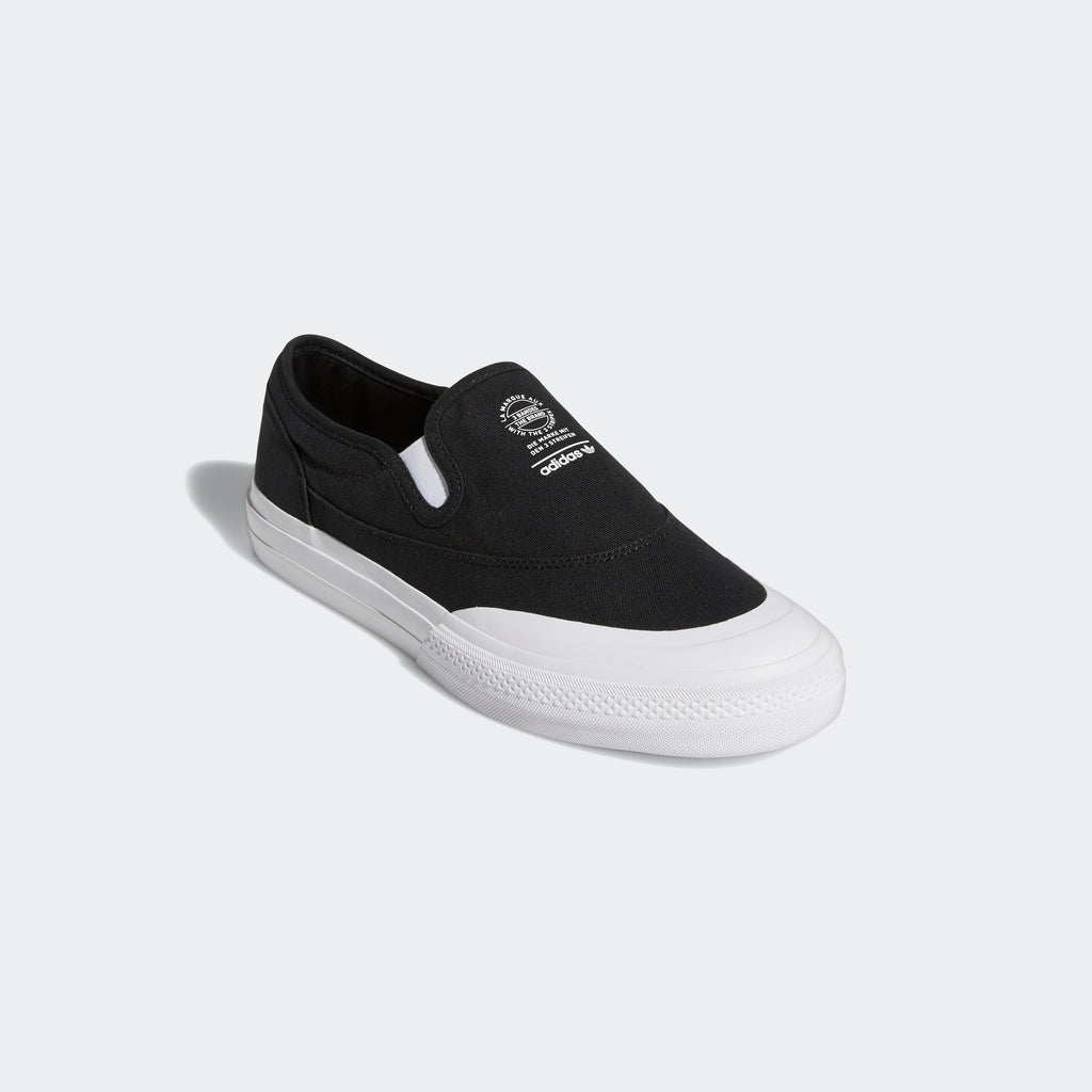 Men's adidas Originals Nizza RF Slip Shoes Black
