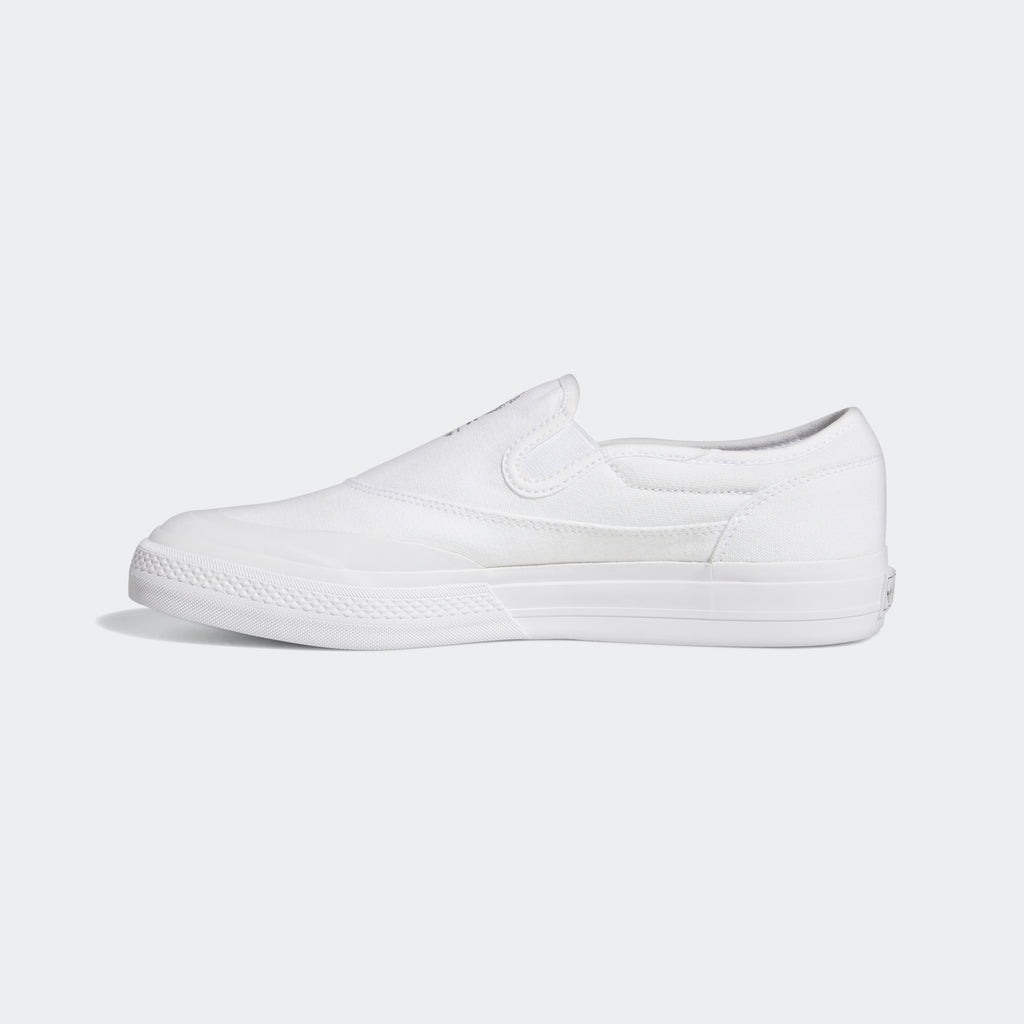 Men's adidas Originals Nizza RF Slip Shoes White