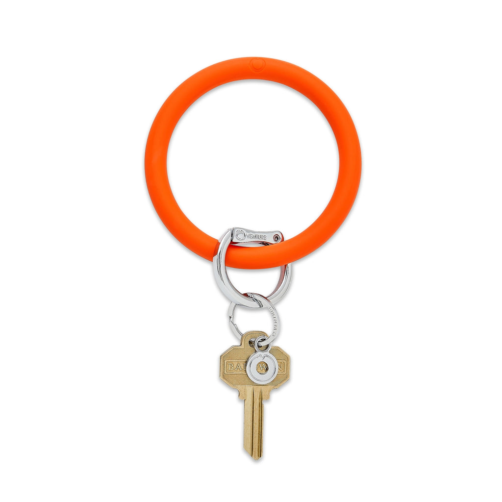 Big O Key Ring Silicone "Orange Crush"