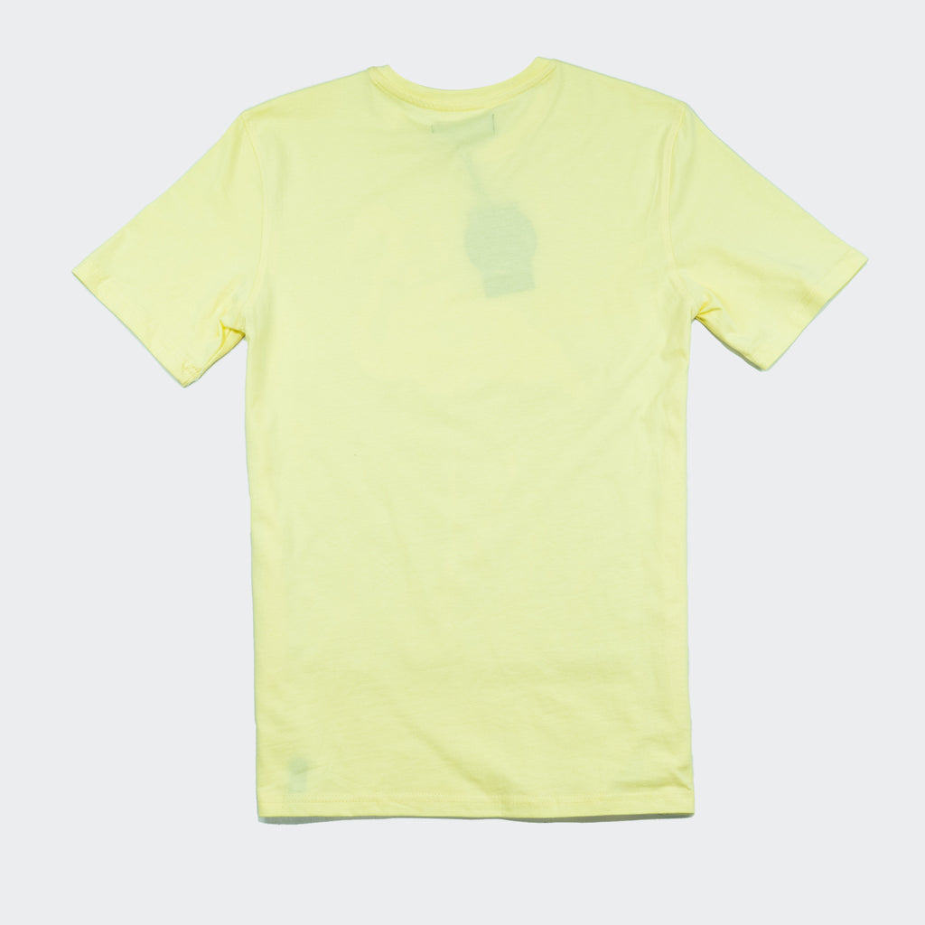 Men’s Roku Studio Smoking Flamingo T-Shirt Pale Yellow