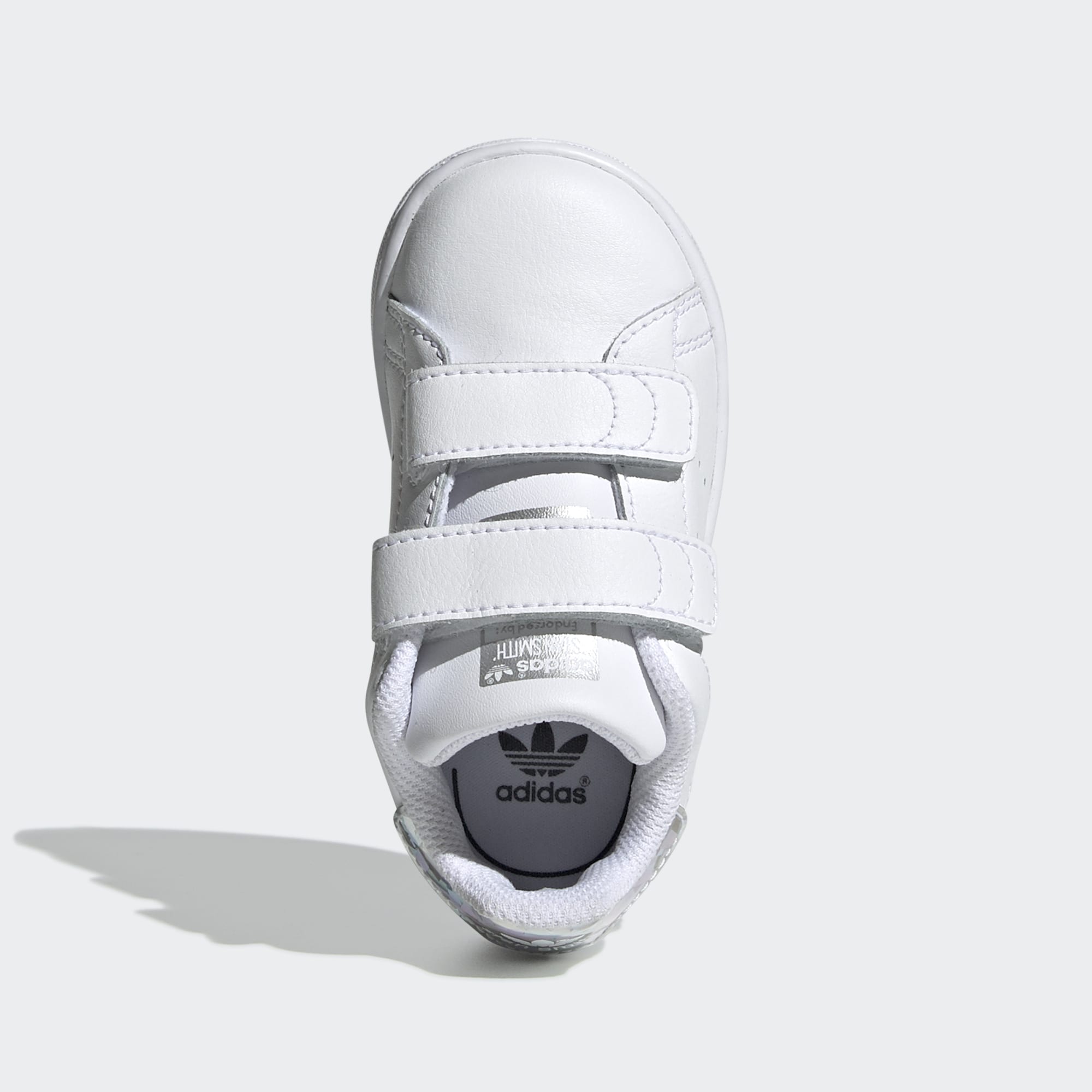 Økologi facet Bot adidas Stan Smith Velcro Shoes White Iridescent | Chicago City Sports