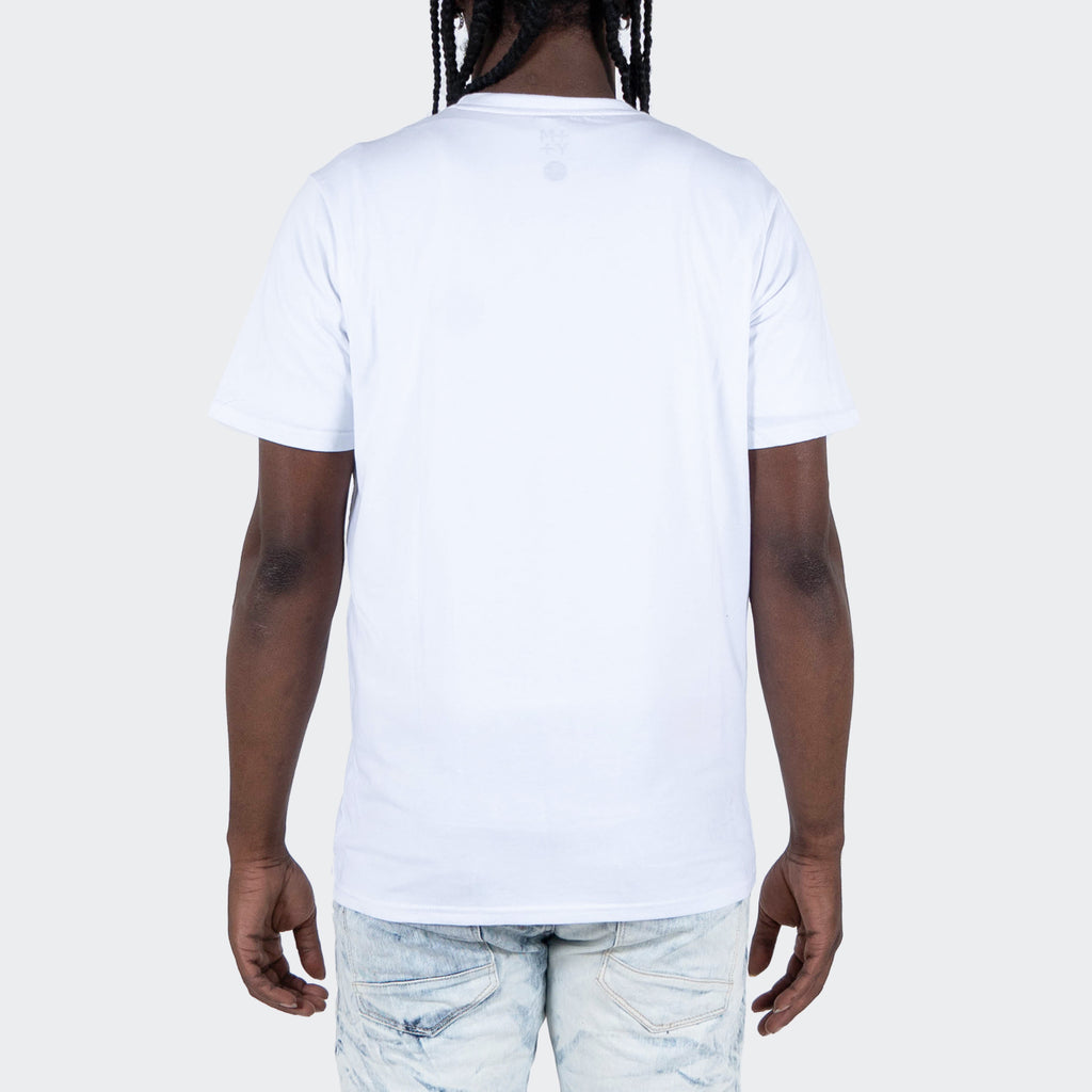 Men's Two Mill Twenty "Relentless" Graphic T-Shirt White