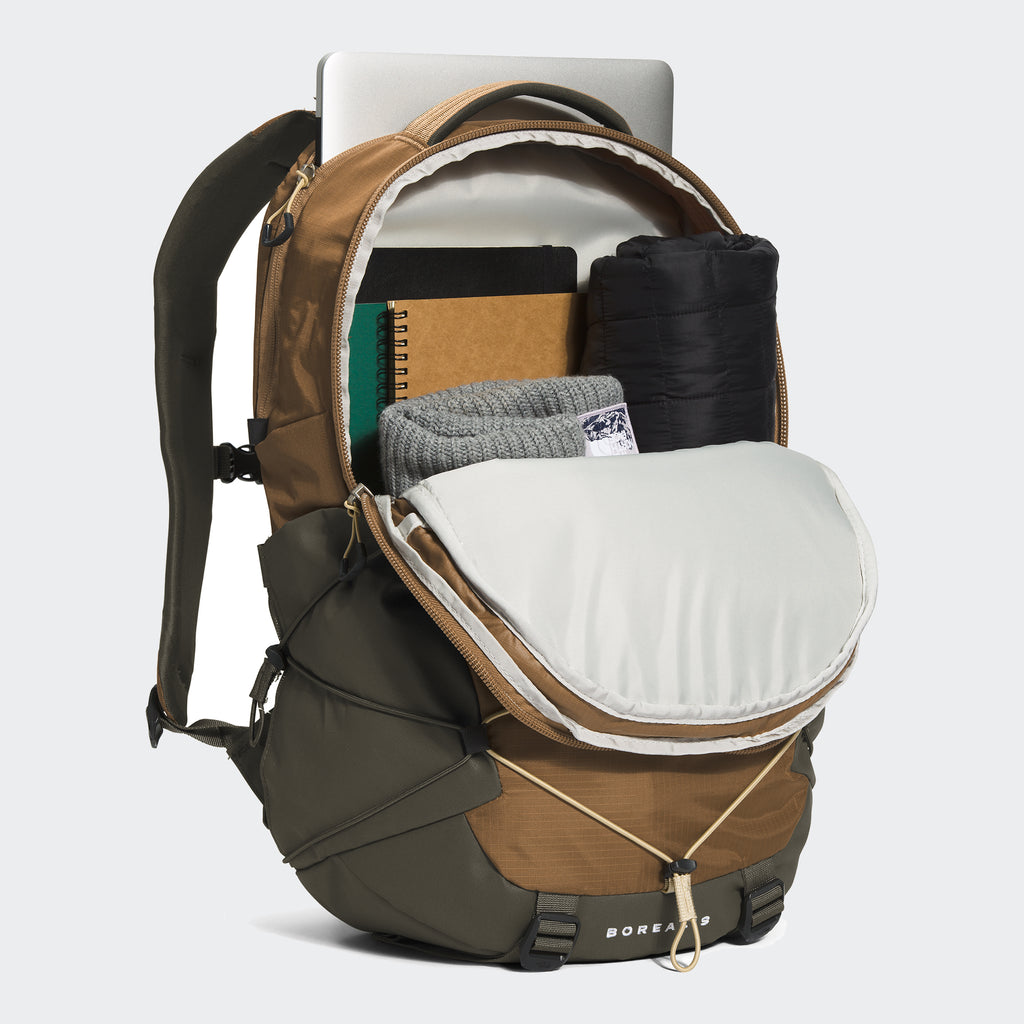 The North Face Borealis Backpack Brown Green