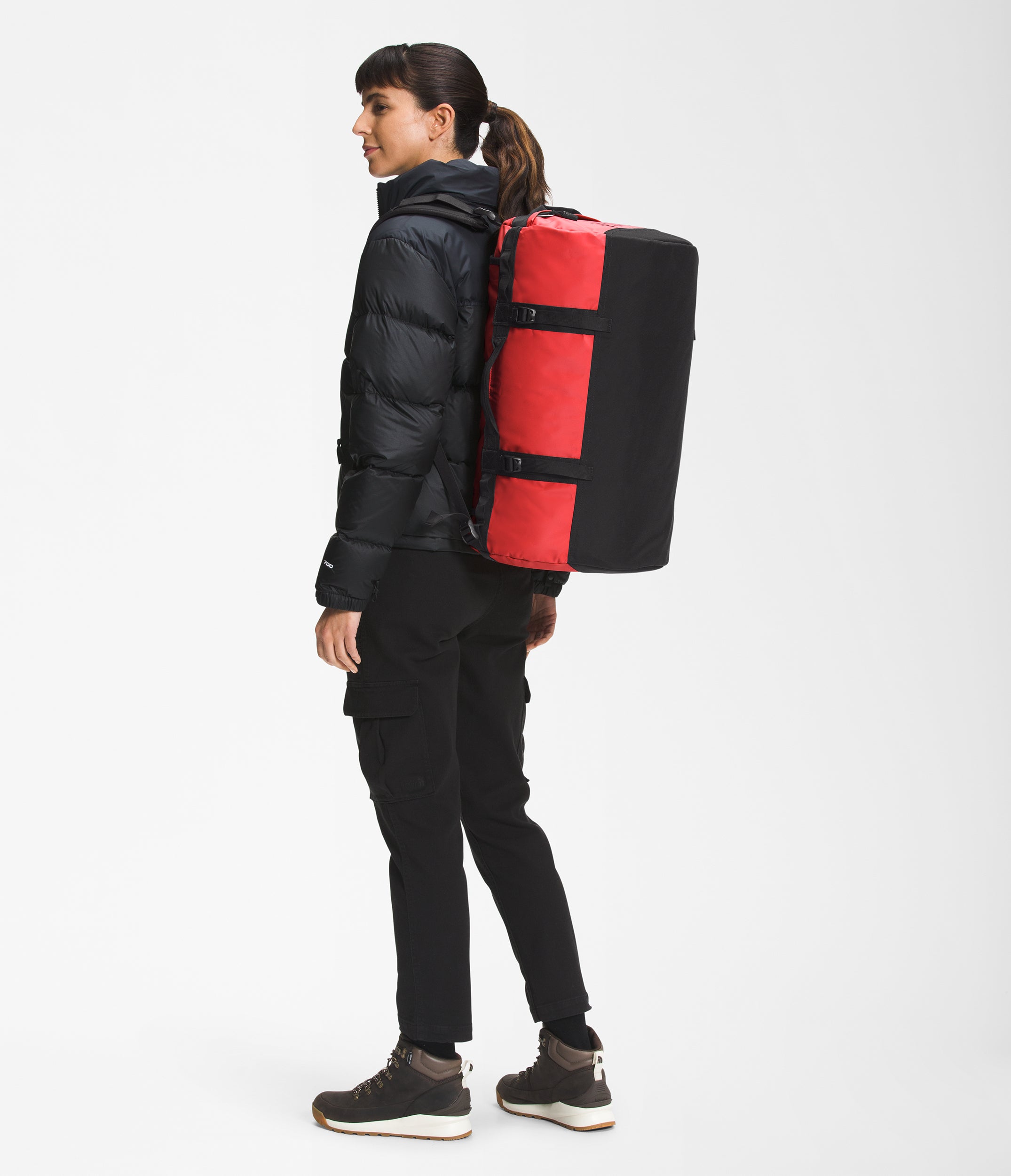 The North Face Base Camp Duffel Bag Red / Black