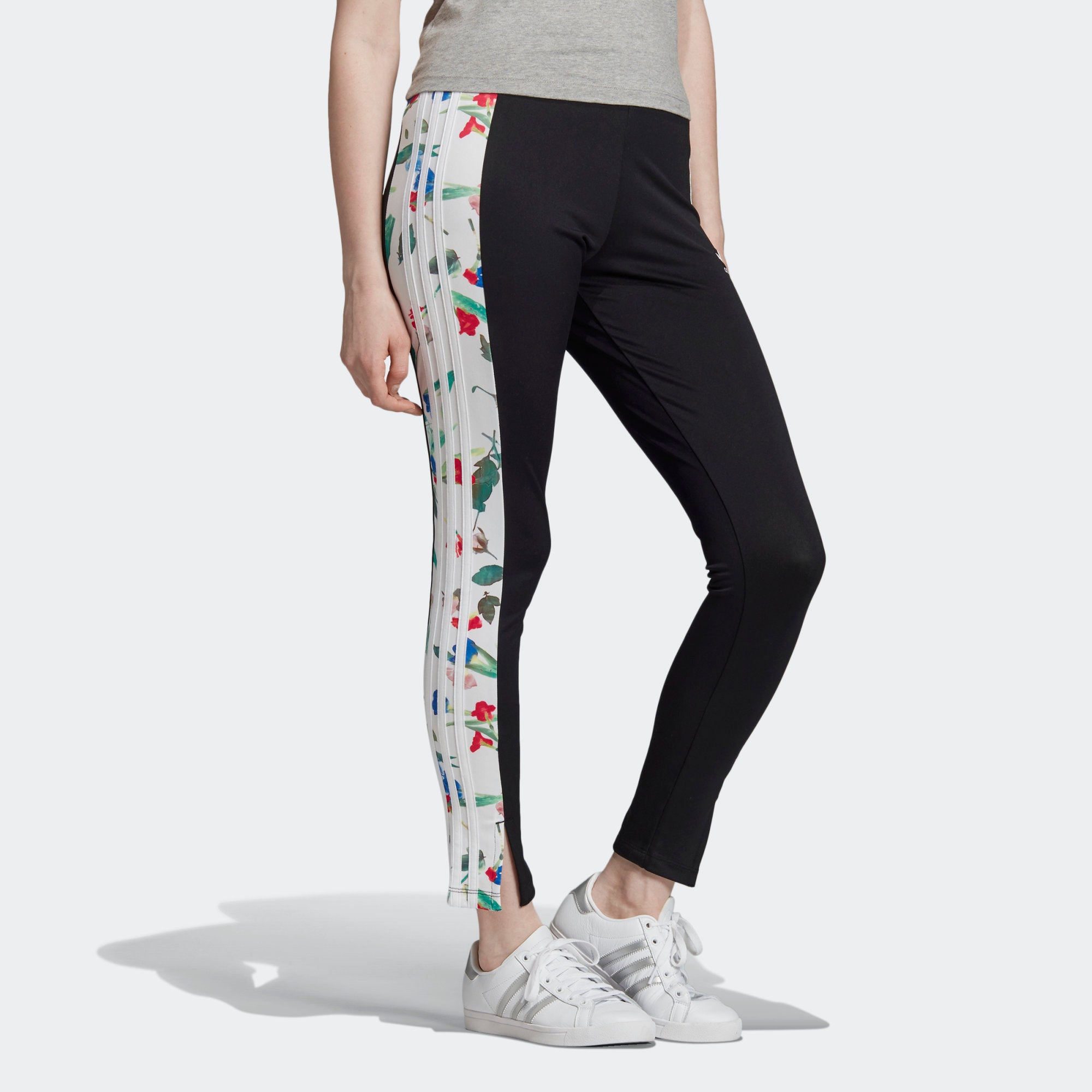 Adidas Womens All Over Print Tech Leggings GC8758 Multicolor-Sizes