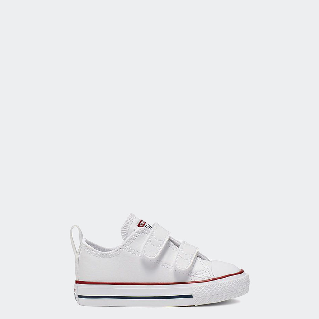 Toddler Converse Chuck Taylor All Star Easy-On Leather Shoes White