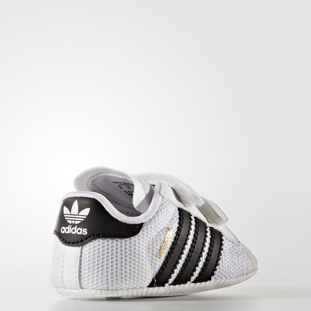 Toddler's adidas Originals Superstar Shoes White S79916 | Chicago City Sports | rear view