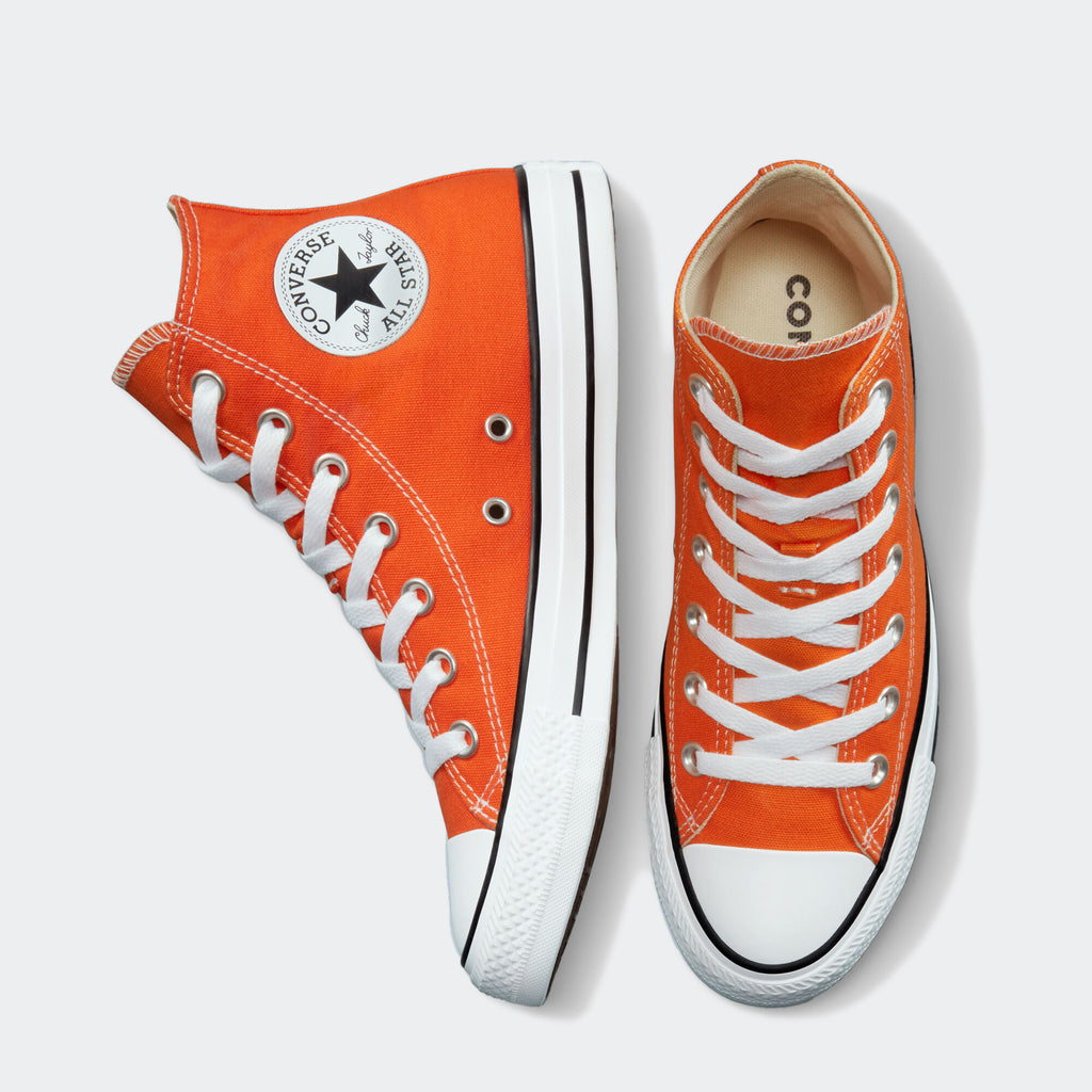 Unisex Converse Chuck Taylor All Star Hi Shoes Orange