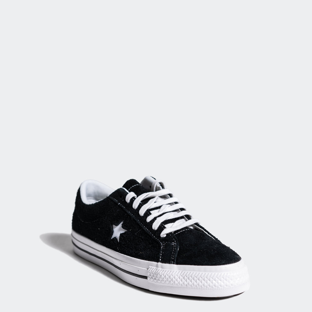 Unisex Converse One Star Low Shoes Black