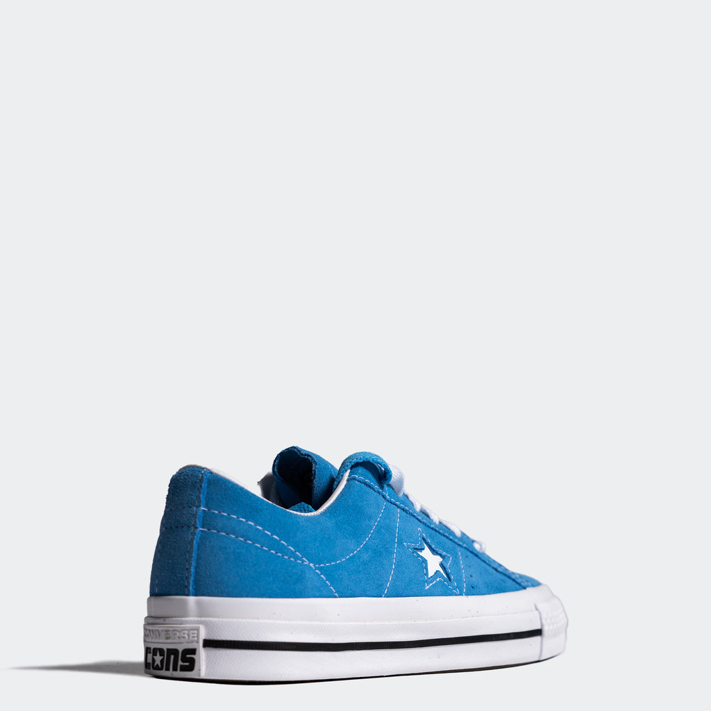 Unisex Converse One Star Low Shoes Blue