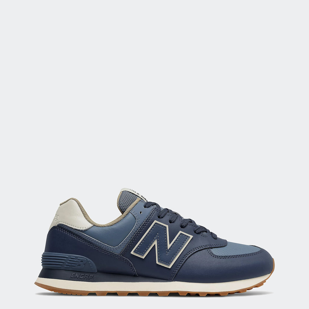 Unisex New Balance 574 Vegan Friendly Shoes Indigo