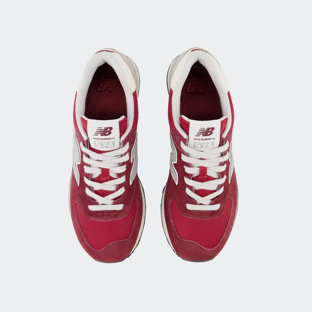 Unisex New Balance 574 Shoes Classic Crimson