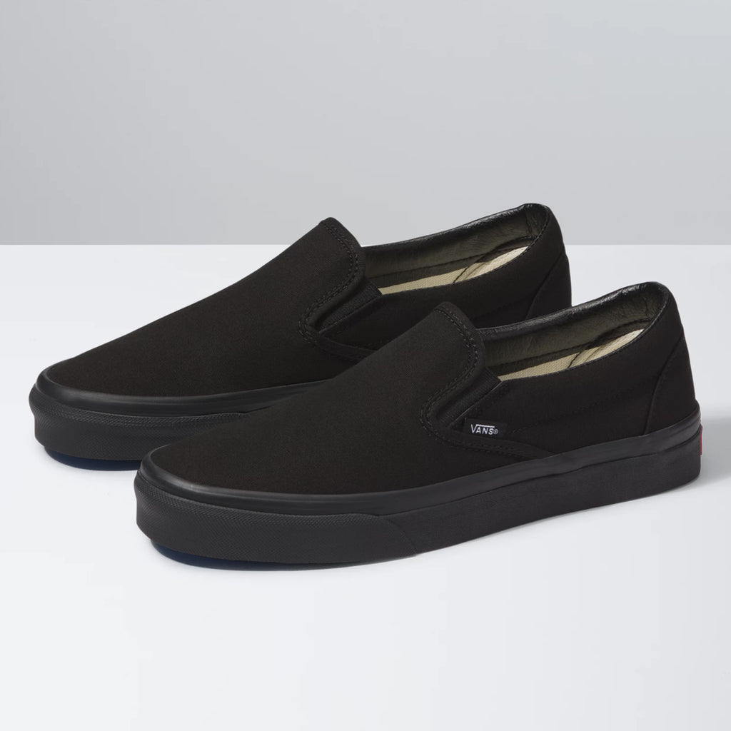 Unisex Vans Slip-On Shoes Black