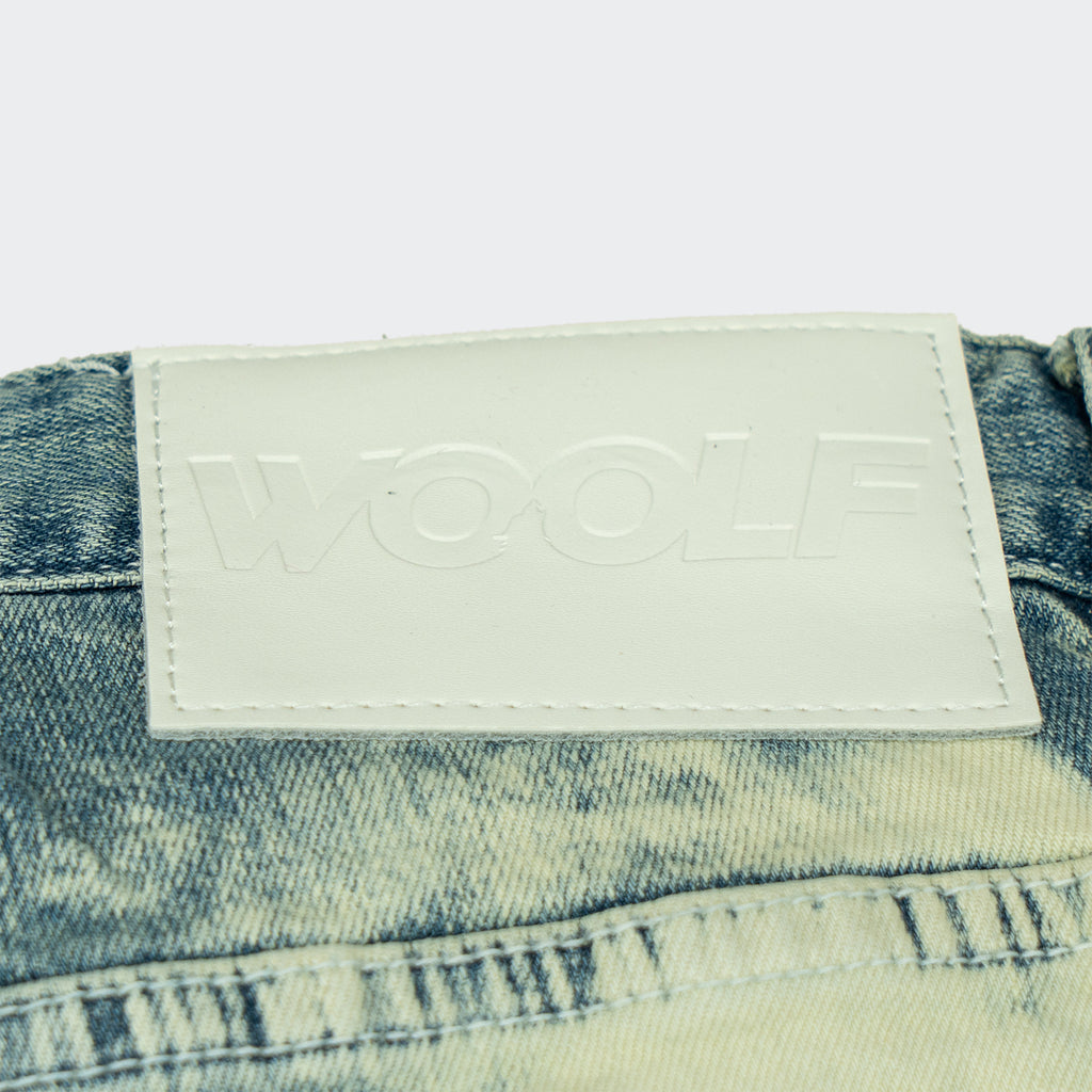 Men's Woolf Cargo Jeans Arctic Blue