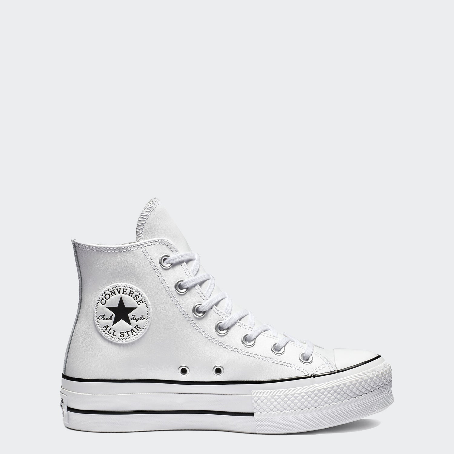 Converse leather lift off white Clearance