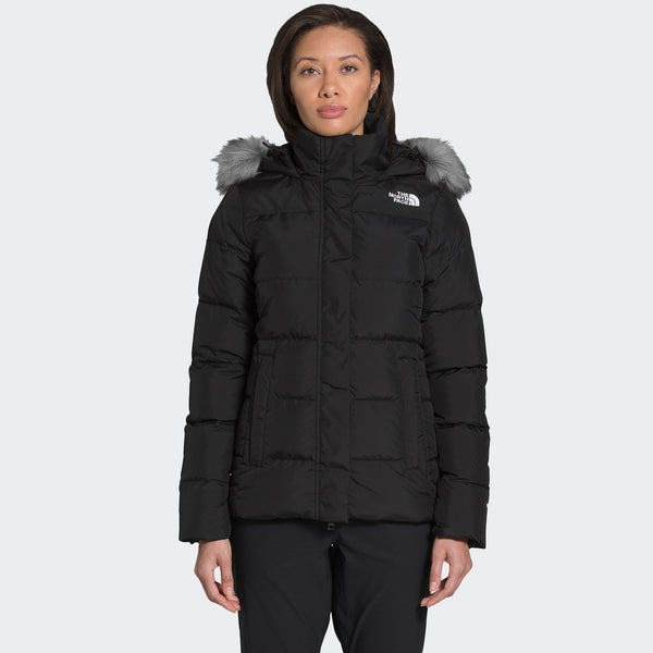 North face women's gotham jacket black discount