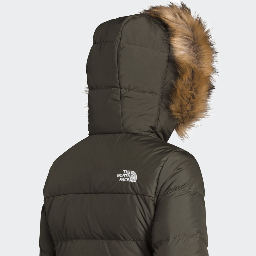 Women's The North Face Gotham Jacket Taupe Green