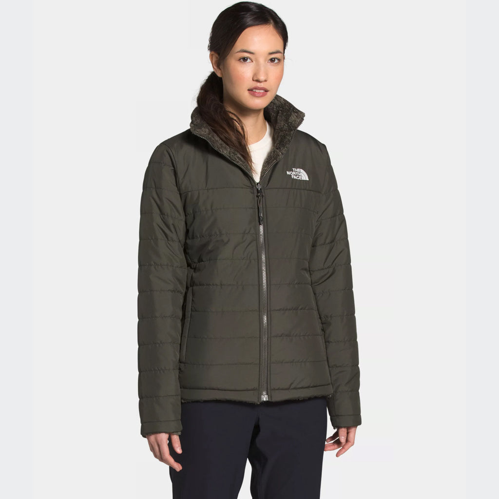 Women's The North Face Mossbud Jacket Taupe Green