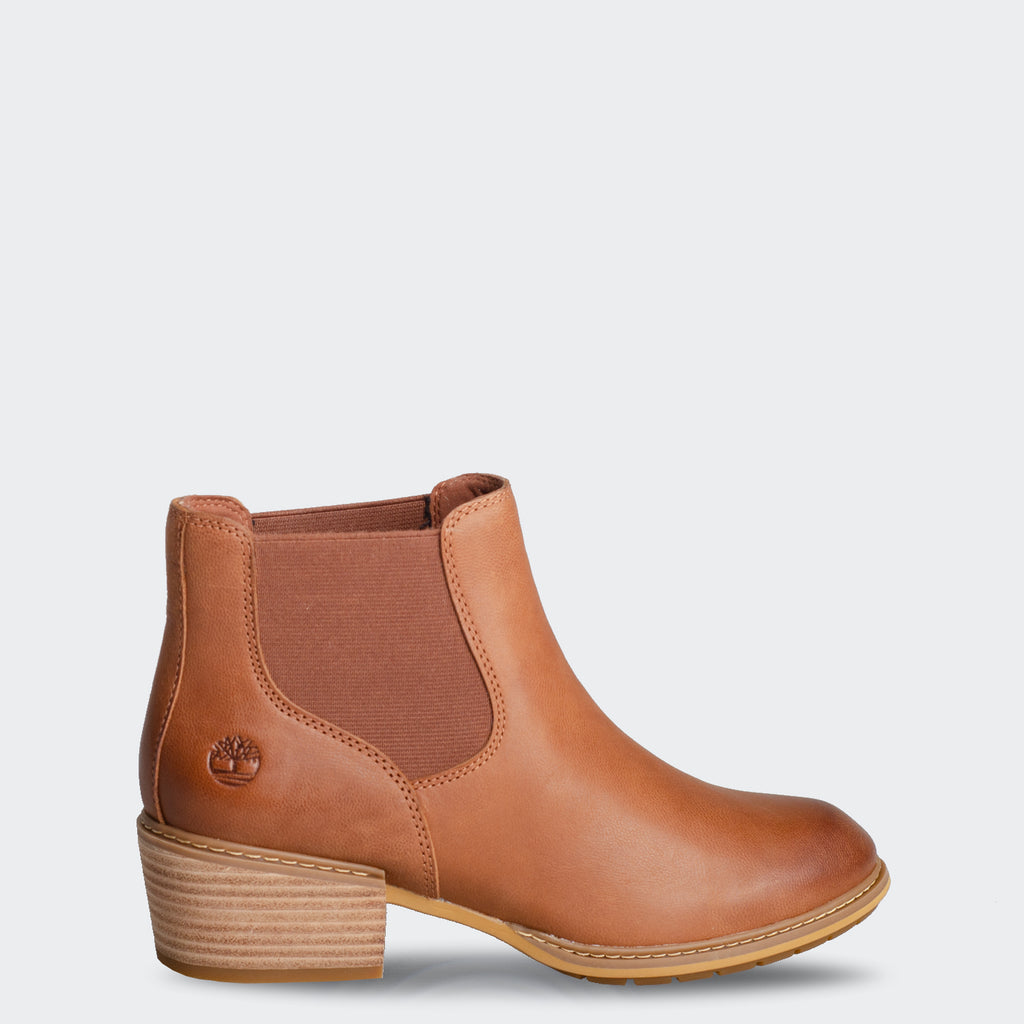 Women's Timberland Sutherlin Bay Low Chelsea Boots Brown
