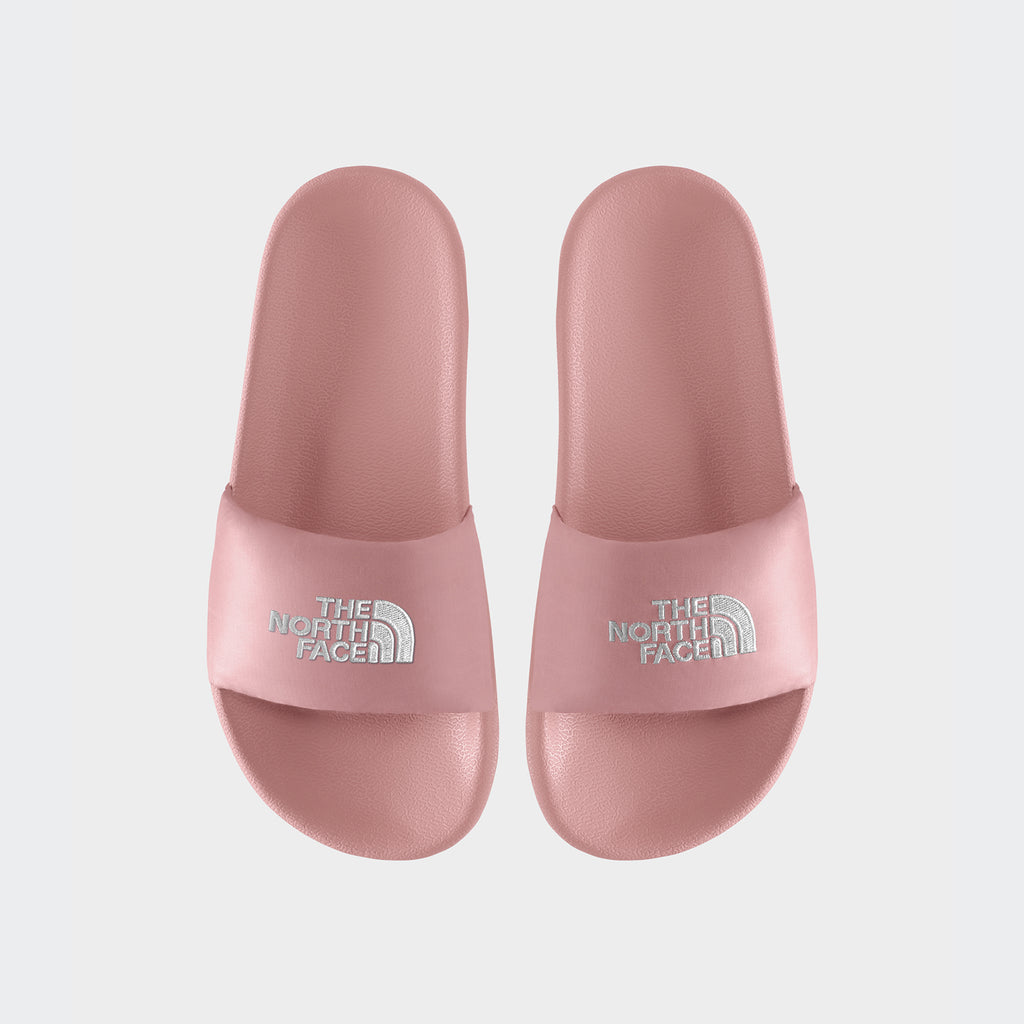 Women's The North Face Nuptse Slides Pink Clay