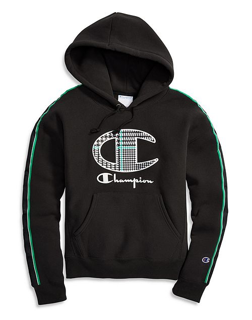 Women s Champion Life Hoodie Houndstooth Logo WL75750208003 Chicago City Sports