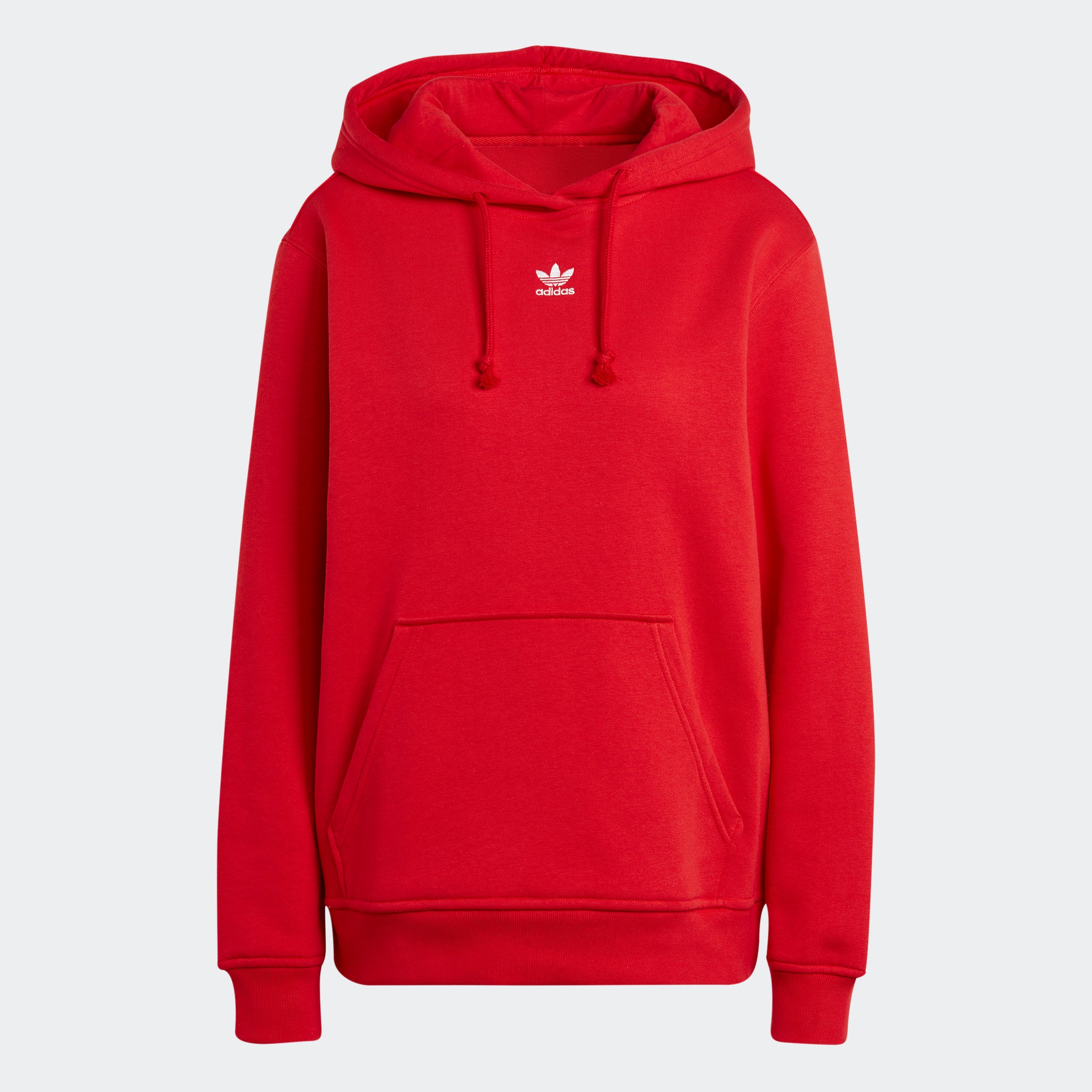 Women s adidas Originals Adicolor Essentials Fleece Hoodie Scarlet XXS RED