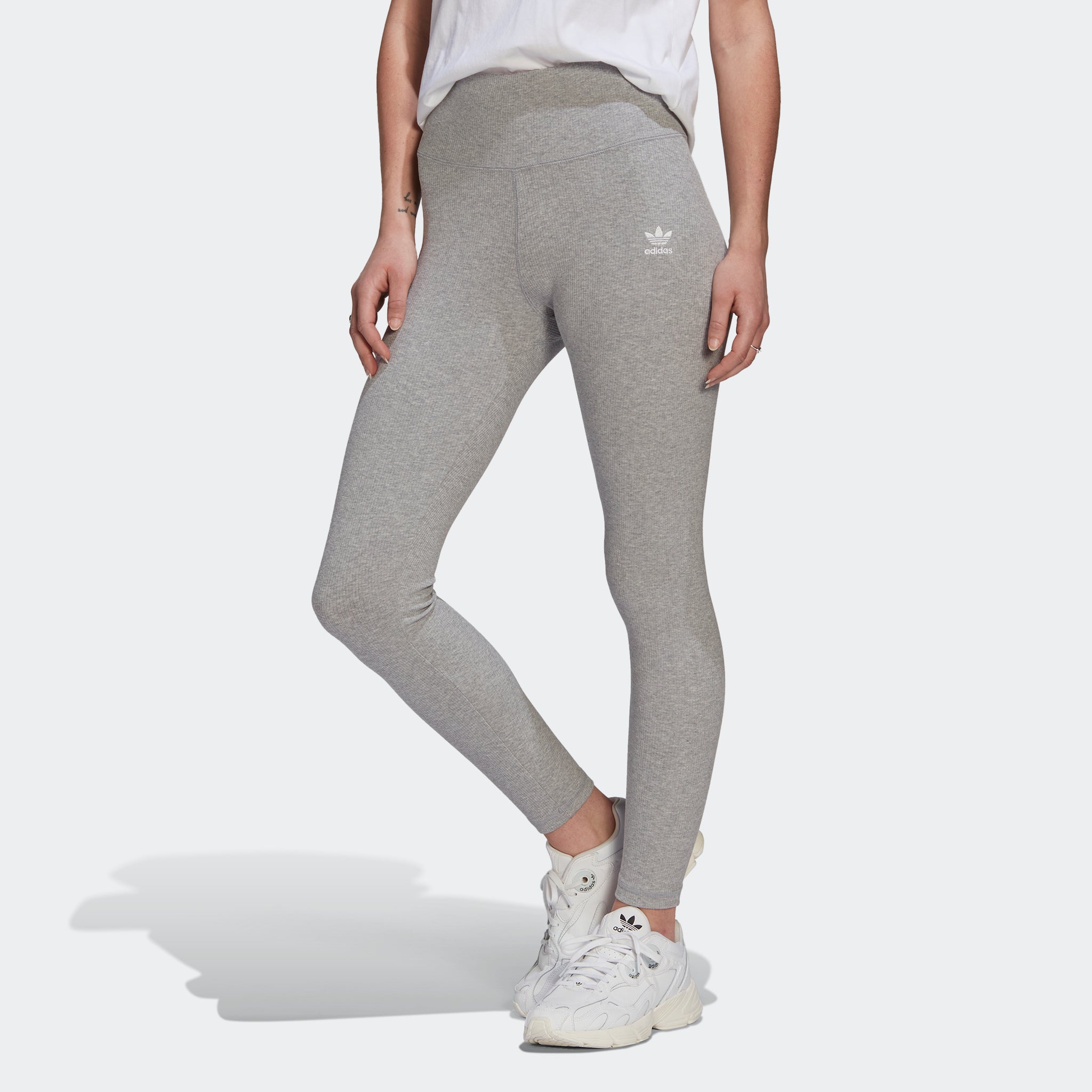 adidas Adicolor Essentials Ribbed 7 8 Leggings Chicago City Sports