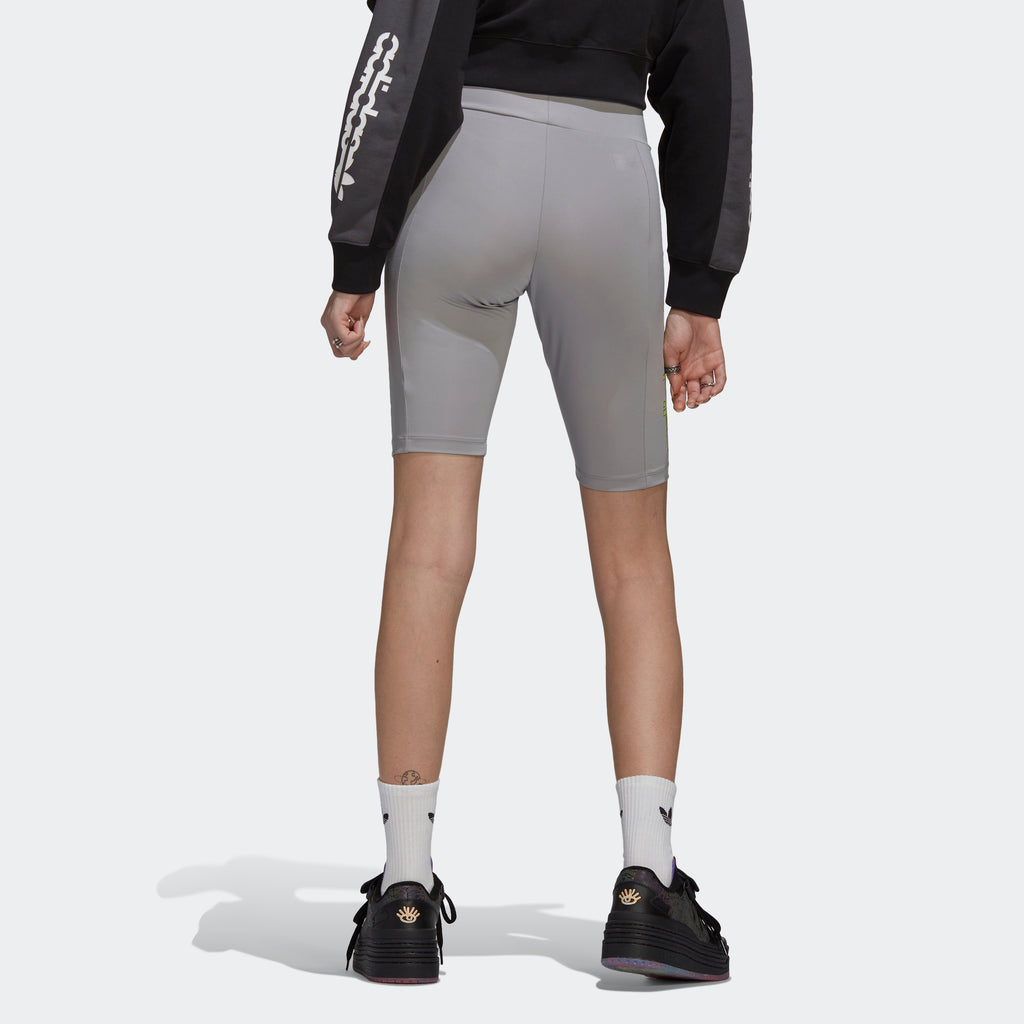 Women's adidas Originals Biker Shorts Grey
