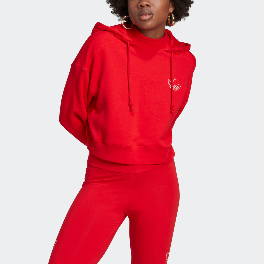 Women's adidas Originals Hoodie Vivid Red