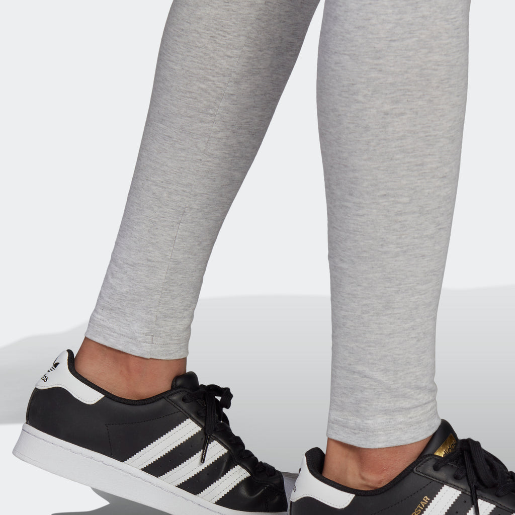 Women's adidas Originals Loungewear Leggings Grey GN8270 | Chicago City Sports | ankle view