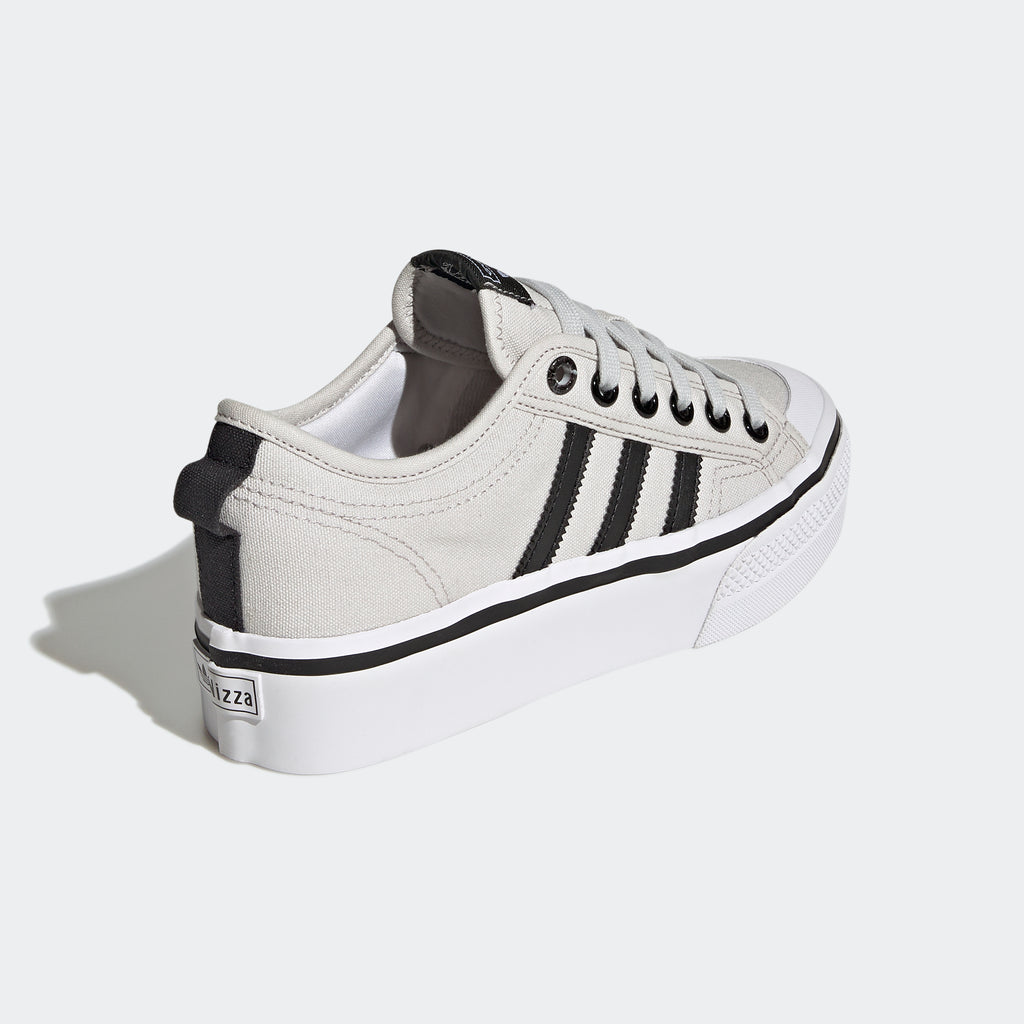 Women's adidas Originals Nizza Platform Shoes Grey