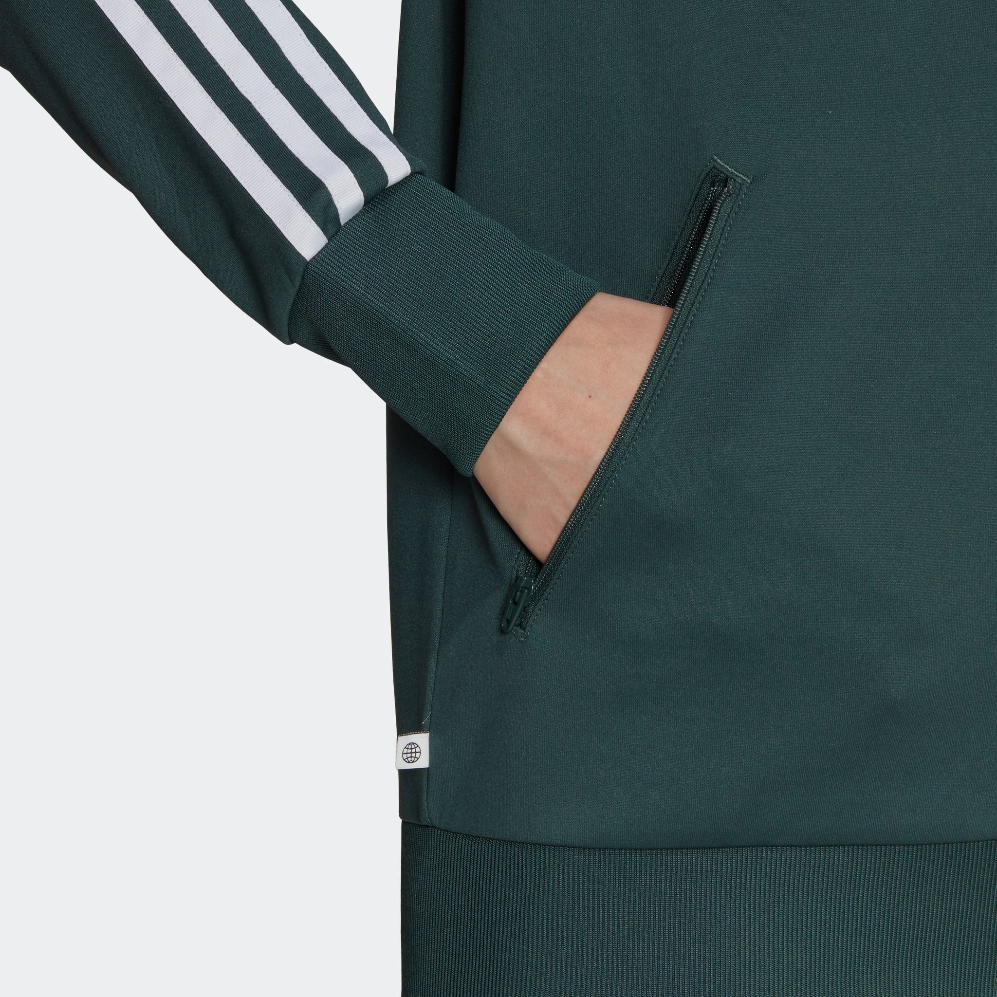 adidas Primeblue SST Track Jacket Mineral Green Chicago City Sports