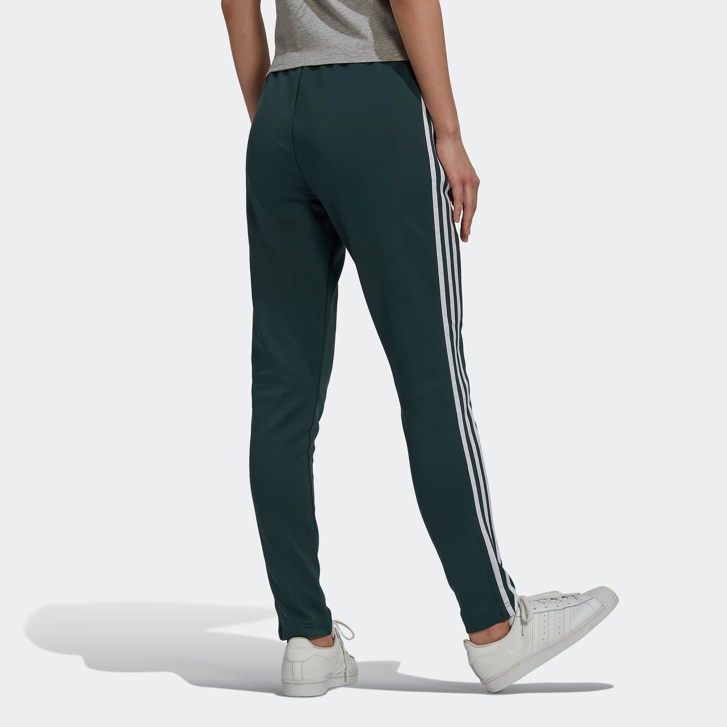 adidas Women#39;s Primeblue SST Track Jacket amp; Pant Set Mineral Green