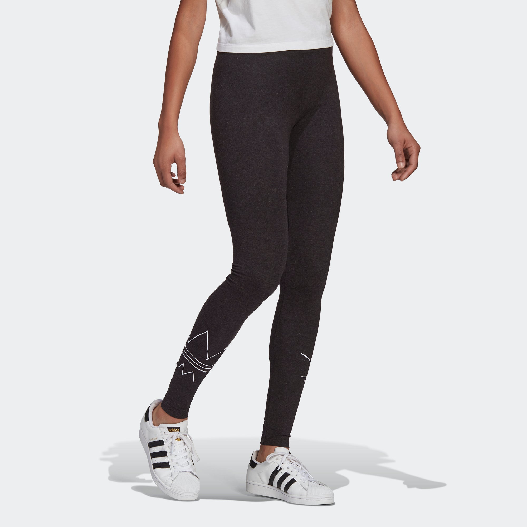 New adidas original big logo leggings black  Leggings are not pants, Black  leggings, Pants for women