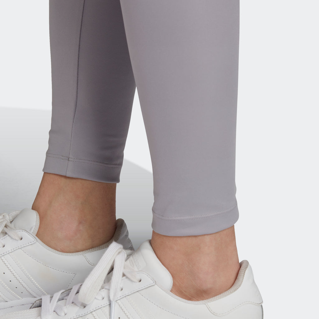 Women's adidas Originals R.Y.V. Leggings Glory Grey GK0695 | Chicago City Sports | ankle view