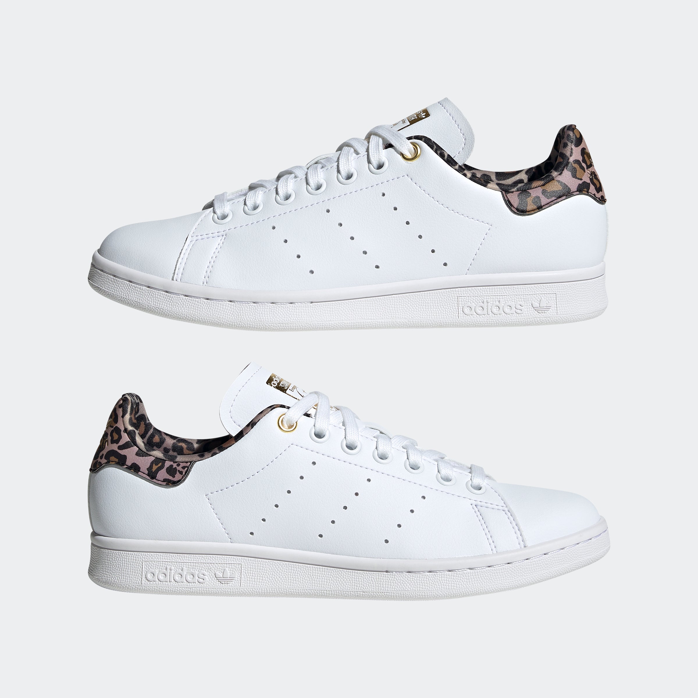 compact Fauteuil Toegangsprijs Women's adidas Stan Smith Shoes Leopard Print | Chicago City Sports