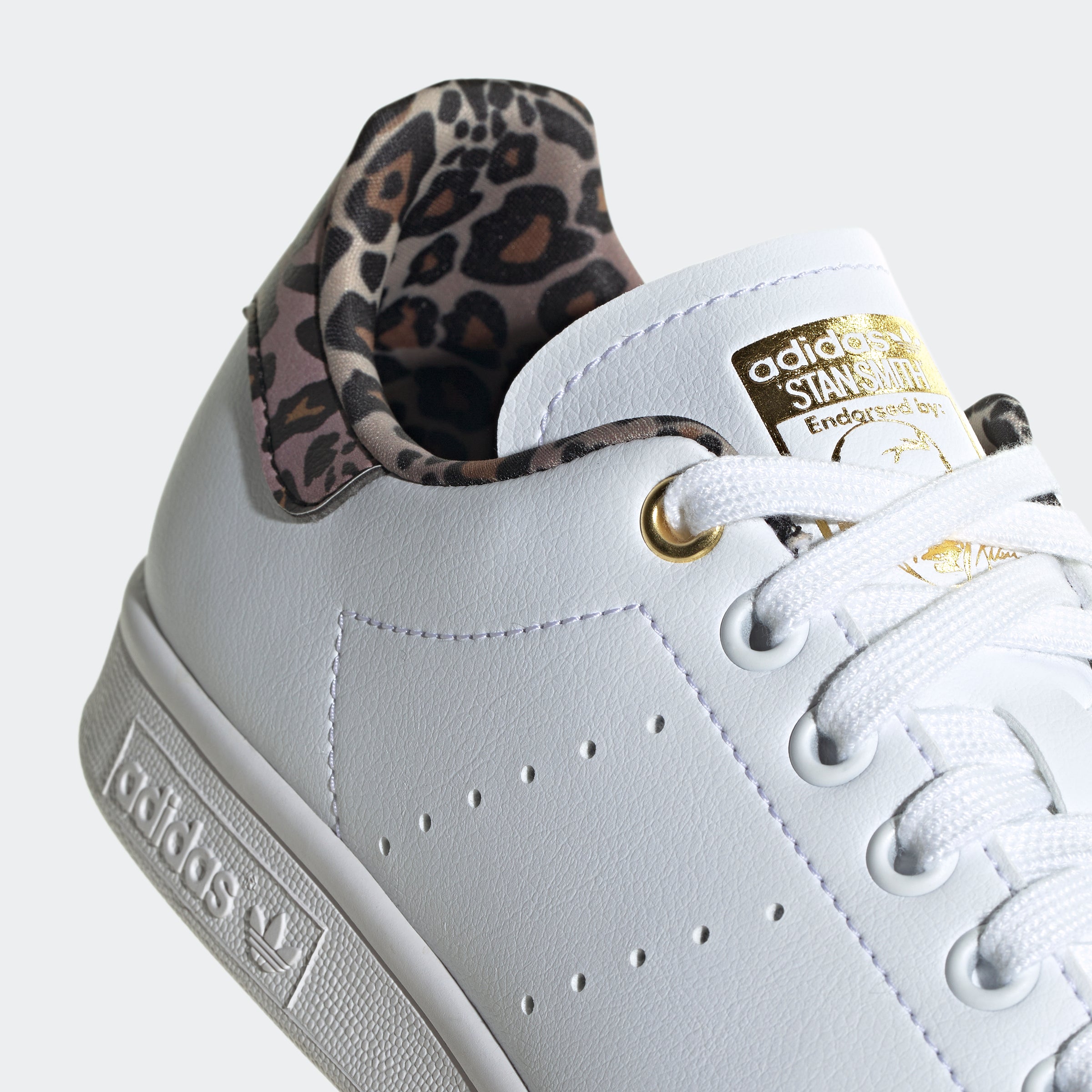 Women's adidas Stan Smith Shoes Leopard Print | Chicago City Sports