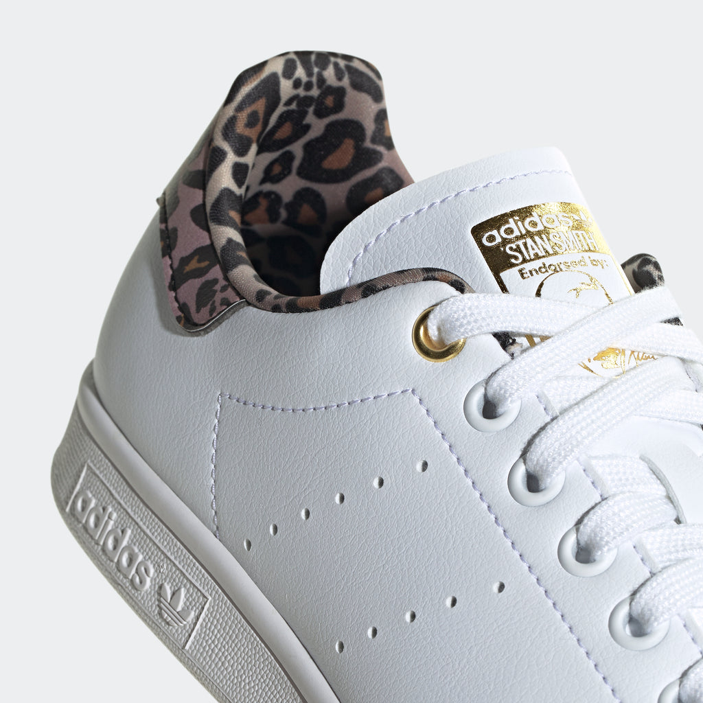 Women's adidas Originals Stan Smith Shoes Leopard Print