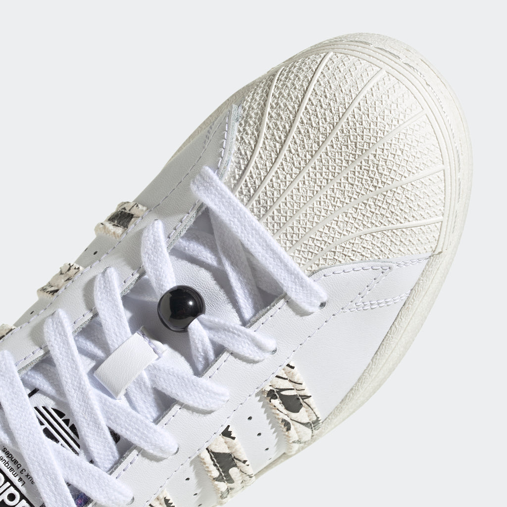 Women's adidas Originals Superstar Shoes White Butterfly