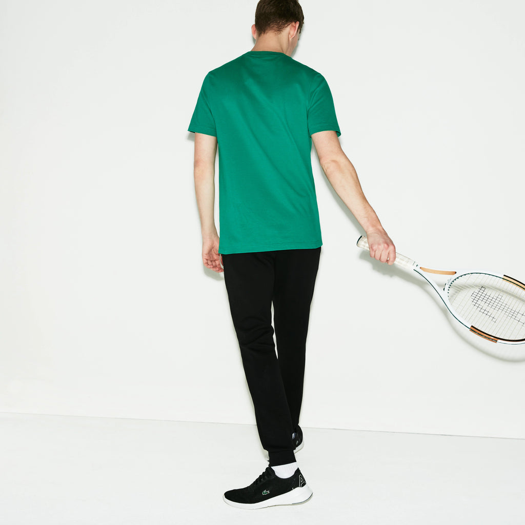 Men's Lacoste SPORT Fleece Tennis Sweatpants Black