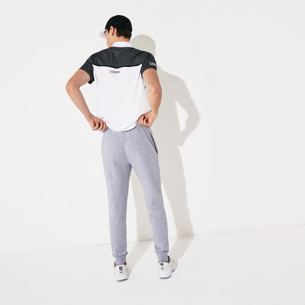 Men's Lacoste SPORT Fleece Tennis Sweatpants Grey