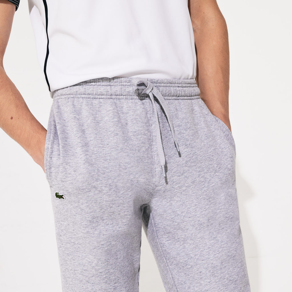 Men's Lacoste SPORT Fleece Tennis Sweatpants Grey